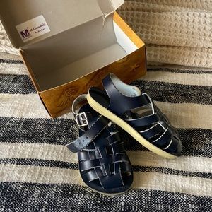 Navy Blue sandals - kids
